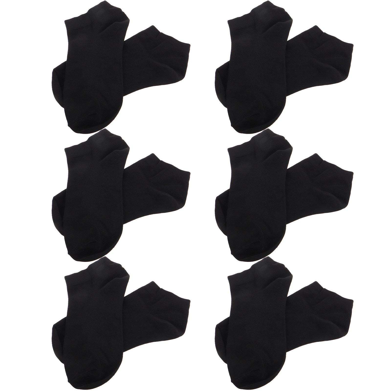 Invisibility Sock Loafer - 6 pares de calcetines invisibles para