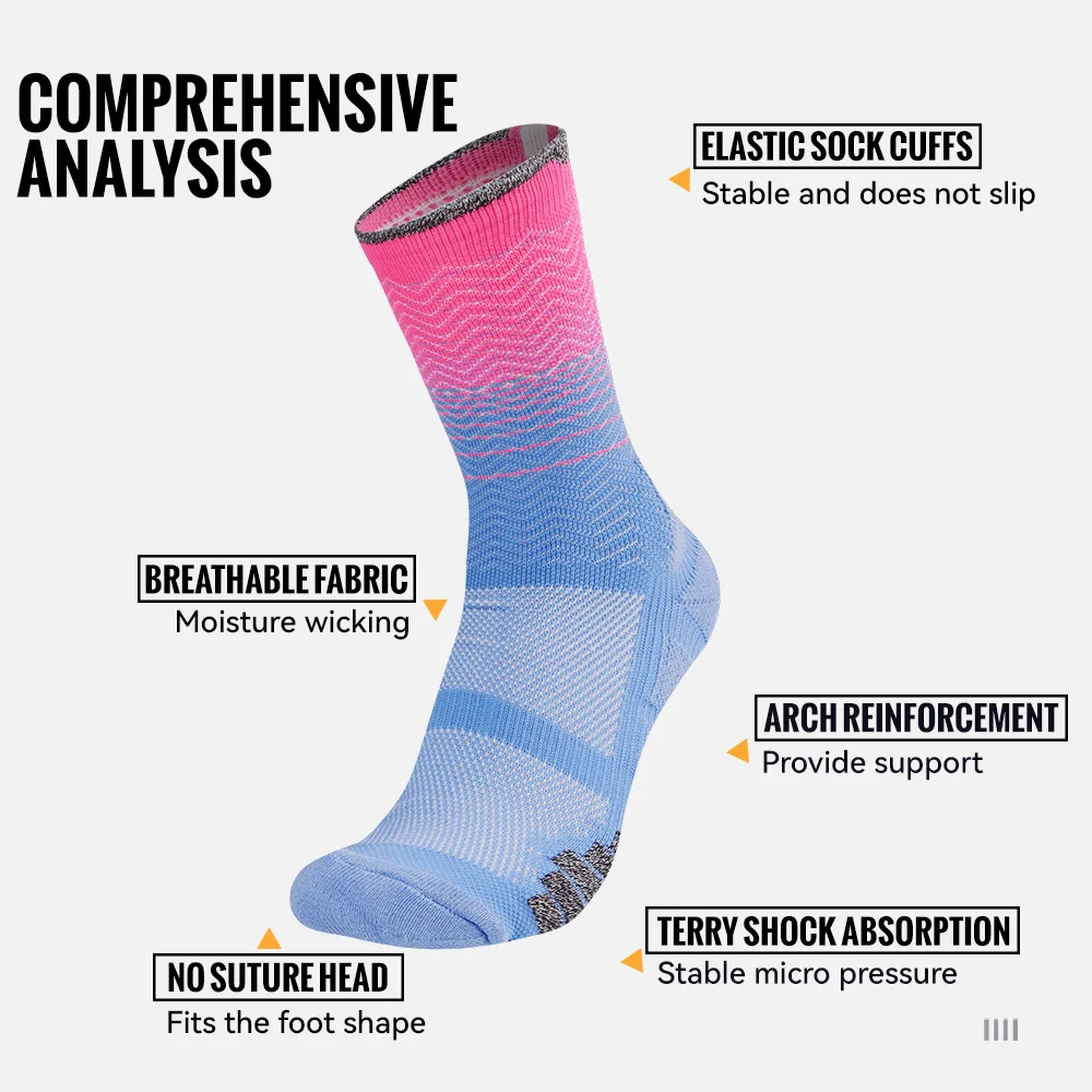 WRELS 1/2/3 Pares de Calcetine - Athletic Sock Cushion reseña y precio