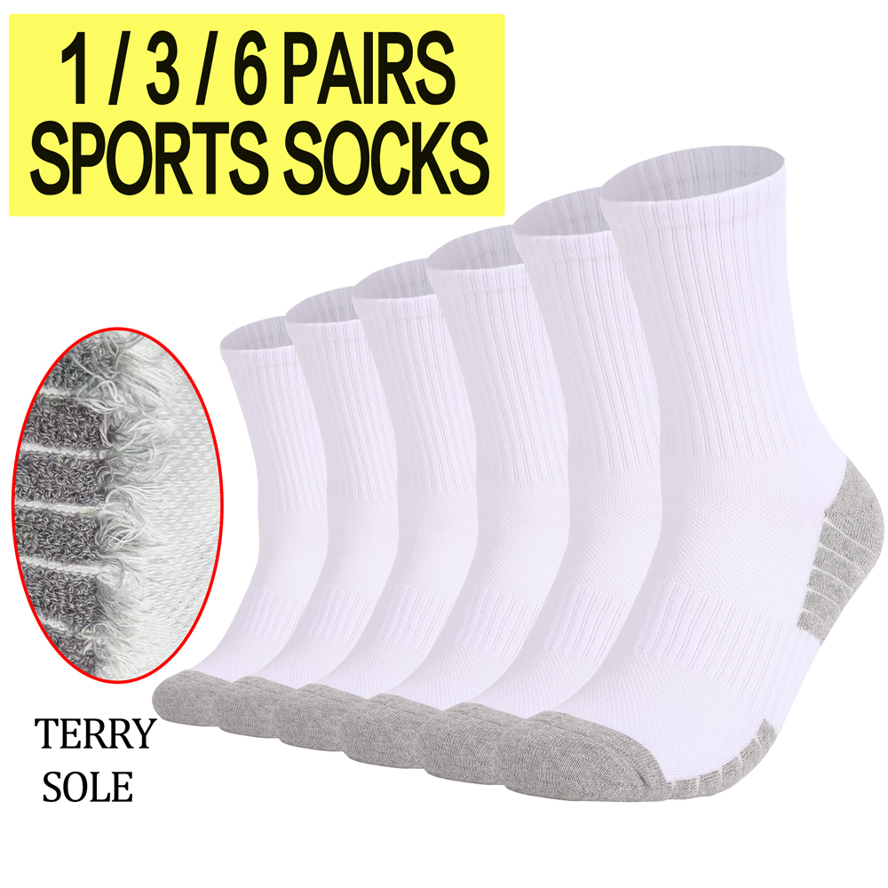 1/3/6 pares de calcetines grue - Athletic Sock Cushion reseña y precio