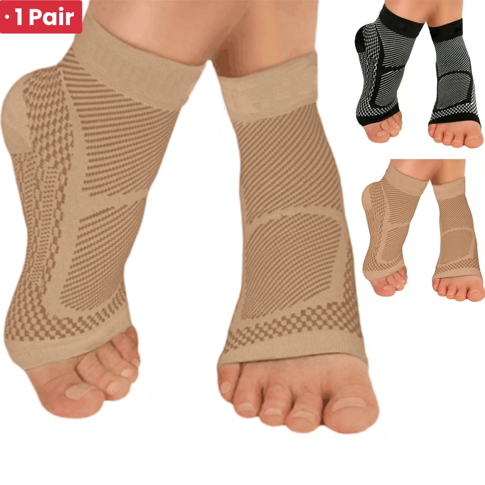 1 par de tobilleras deportivas - Ankle Brace Sock reseña y precio